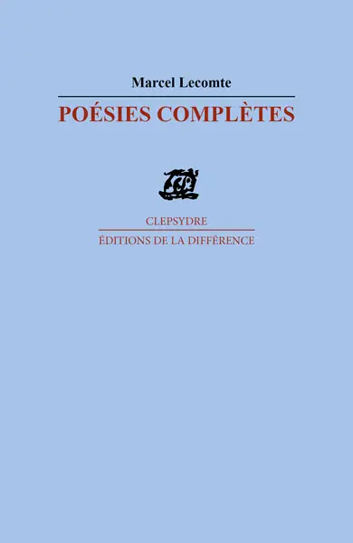 Poésies complètes