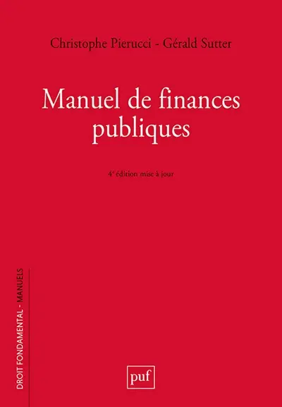 Manuel de finances publiques