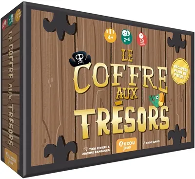 Le coffre aux trésors : Récupère plein de pièces !