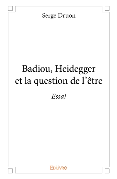 Badiou, heidegger et la...