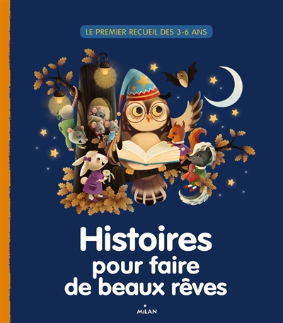 Histoires pour faire de beaux rêves : le premier recueil des 3-6 ans