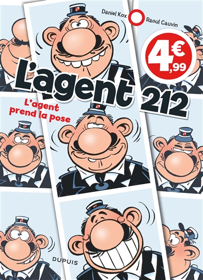 L'agent prend la pose