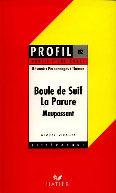 Boule de suif, La parure, Maupassant