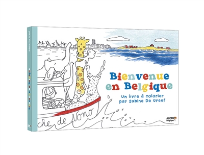 Bienvenue en Belgique : un livre à colorier