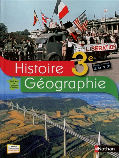 Histoire-géographie 3e : programme 2012