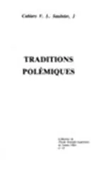 Traditions polémiques