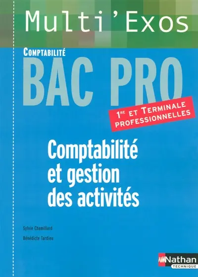 Comptabilité et gestion des activités première et terminale professionnelles : bac pro comptabilité