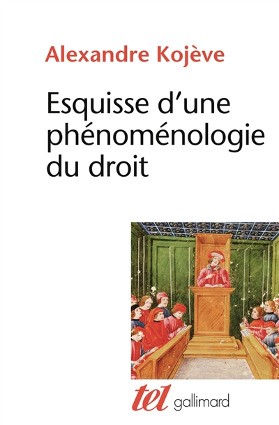 Esquisse d'une phénoménologie du droit : exposé provisoire