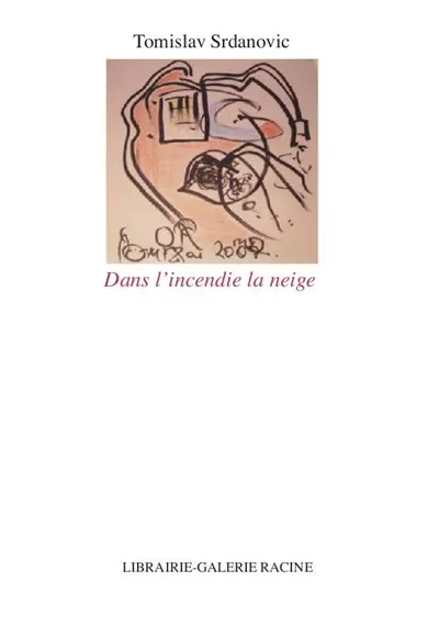 Dans l'incendie la neige
