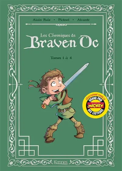 Les chroniques de Braven Oc : tomes 1 à 4