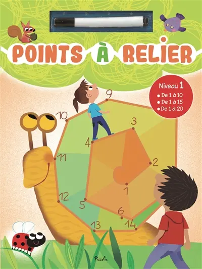 Points à relier : niveau 1