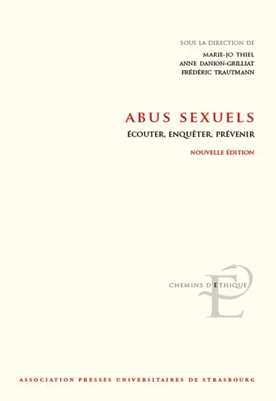 ABUS SEXUELS : ECOUTER, ENQUETER, PREVENIR