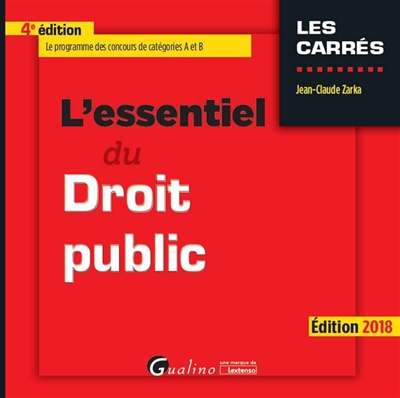 L'essentiel du droit public...