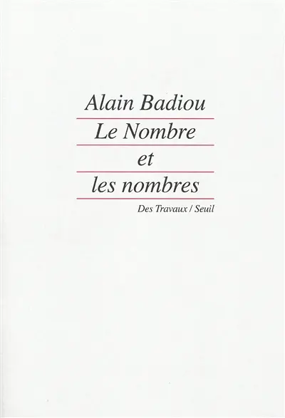 Le Nombre et les nombres