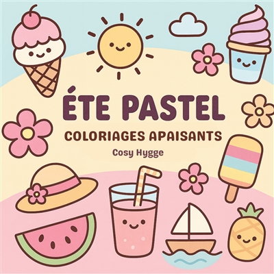 Eté pastel : Coloriages...