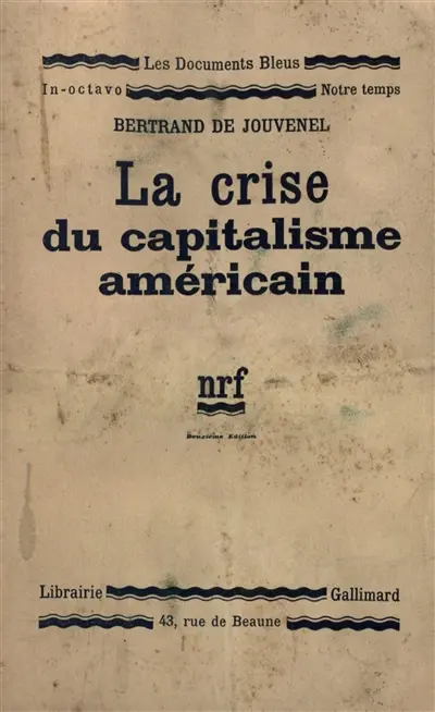 La crise du capitalisme américain