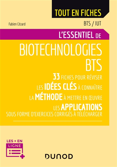 L'essentiel de biotechnologies : BTS