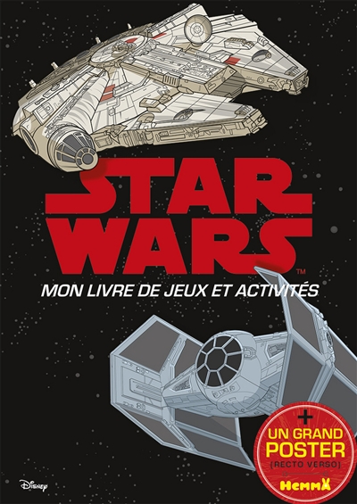 Star Wars : mon livre de jeux et activités + un grand poster