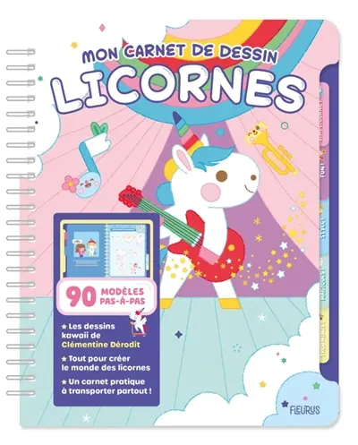 Licornes : 90 modèles pas-à-pas