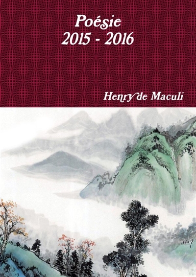 Poésie 2015 : 2016