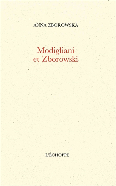 Modigliani et Zborowski