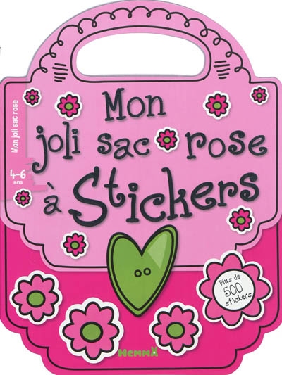 Mon joli sac rose à stickers