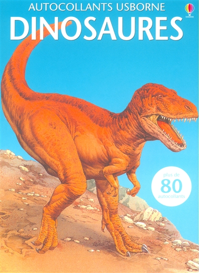 Dinosaures : plus de 80 autocollants