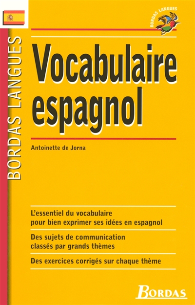 Vocabulaire espagnol