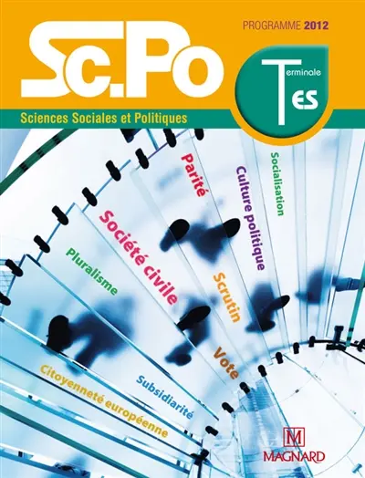 Sciences sociales et politiques, terminale ES : programme 2012