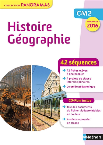 Histoire géographie CM2 : programme 2016