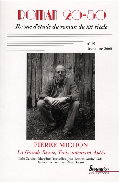 Roman 20-50, n° 48. Pierre Michon