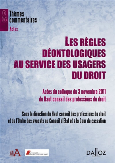 Règles déontologiques au...