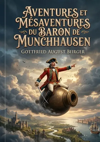 Aventures et mésaventures du baron de Munchhausen (édition illustrée) : L'absurde au service de l'imaginaire