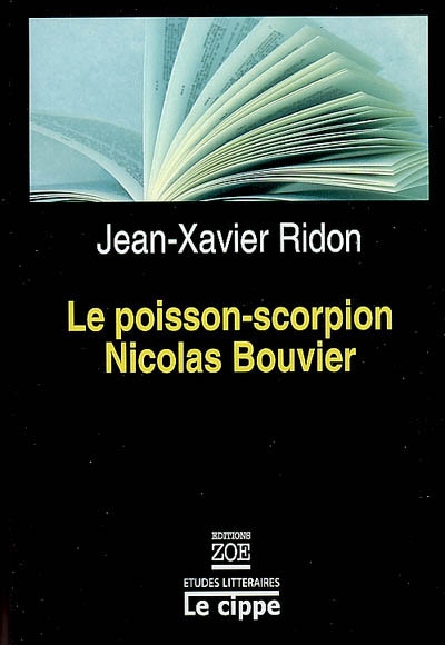 Le poisson-scorpion de Nicolas Bouvier