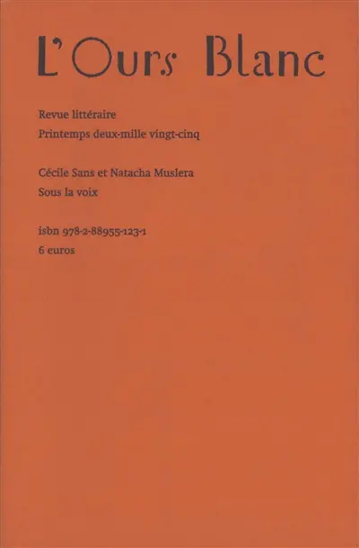 Ours blanc (L'), n° 44. Sous la voix