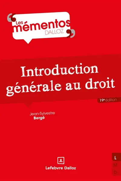 Introduction générale au droit