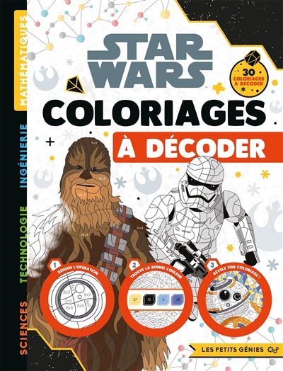 Star Wars : coloriages à décoder
