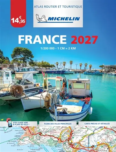 France 2027 : atlas routier et touristique : spirale