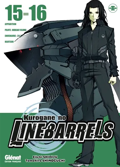 Kurogane no Linebarrels. Vol. 15-16