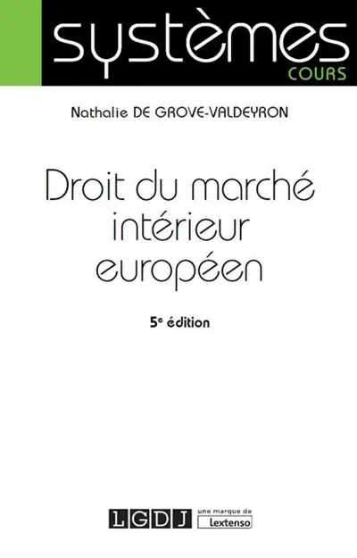 Droit du marché intérieur européen