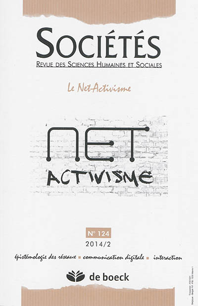 Sociétés, n° 124. Le net-activisme