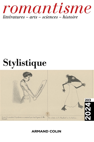 Romantisme, n° 203. Stylistique