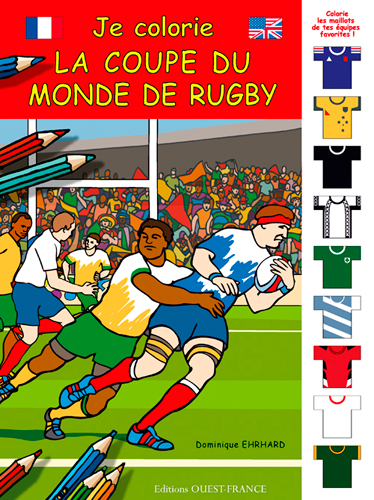 Je colorie la Coupe du monde de rugby