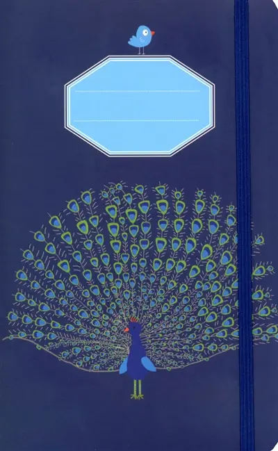 Mon carnet de notes paon