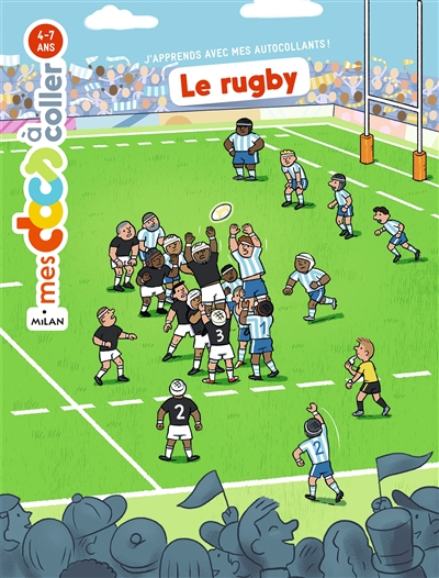 Le rugby : autocollants