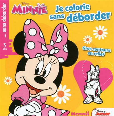 Disney Minnie junior : je colorie sans déborder