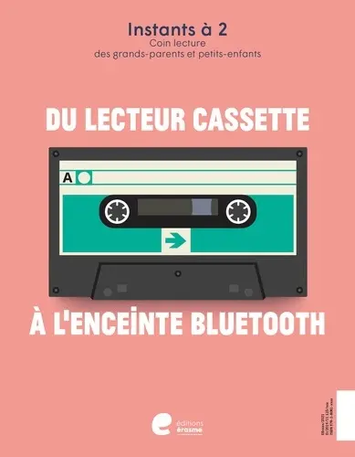 Du lecteur cassette à l'enceinte Bluetooth. De l'enceinte Bluetooth au lecteur cassette
