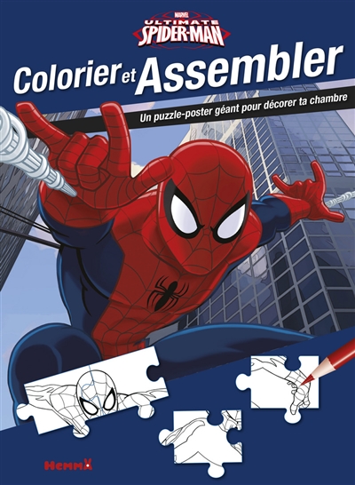 Ultimate Spider-Man : colorier et assembler