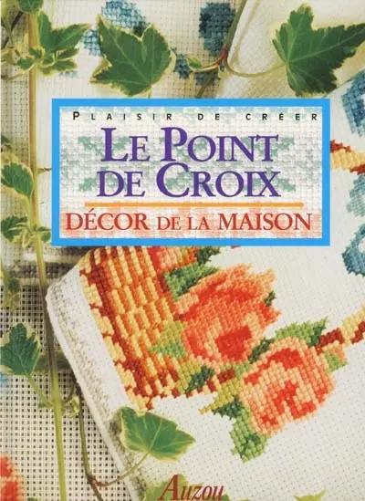 Point de croix : décor de la maison