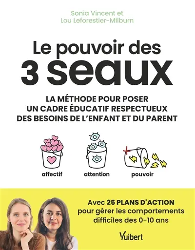 Le pouvoir des 3 seaux : la méthode pour poser un cadre éducatif respectueux des besoins de l'enfant et du parent : avec 25 plans d'action pour gérer les comportements difficiles des 0-10 ans Le pouvoir des 3 seaux : la méthode pour poser un cadre éducatif respectueux des besoins de l'enfant et du parent : avec 25 plans d'action pour gérer les comportements difficiles des 0-10 ans